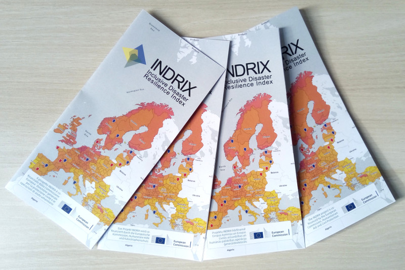 Info leaflets for the Indrix project